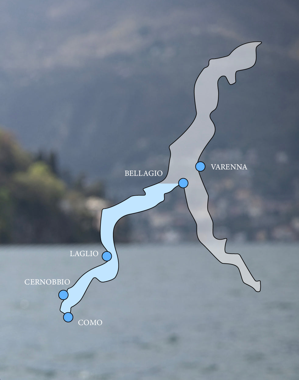 Como Lake Boat Tour 1 hour