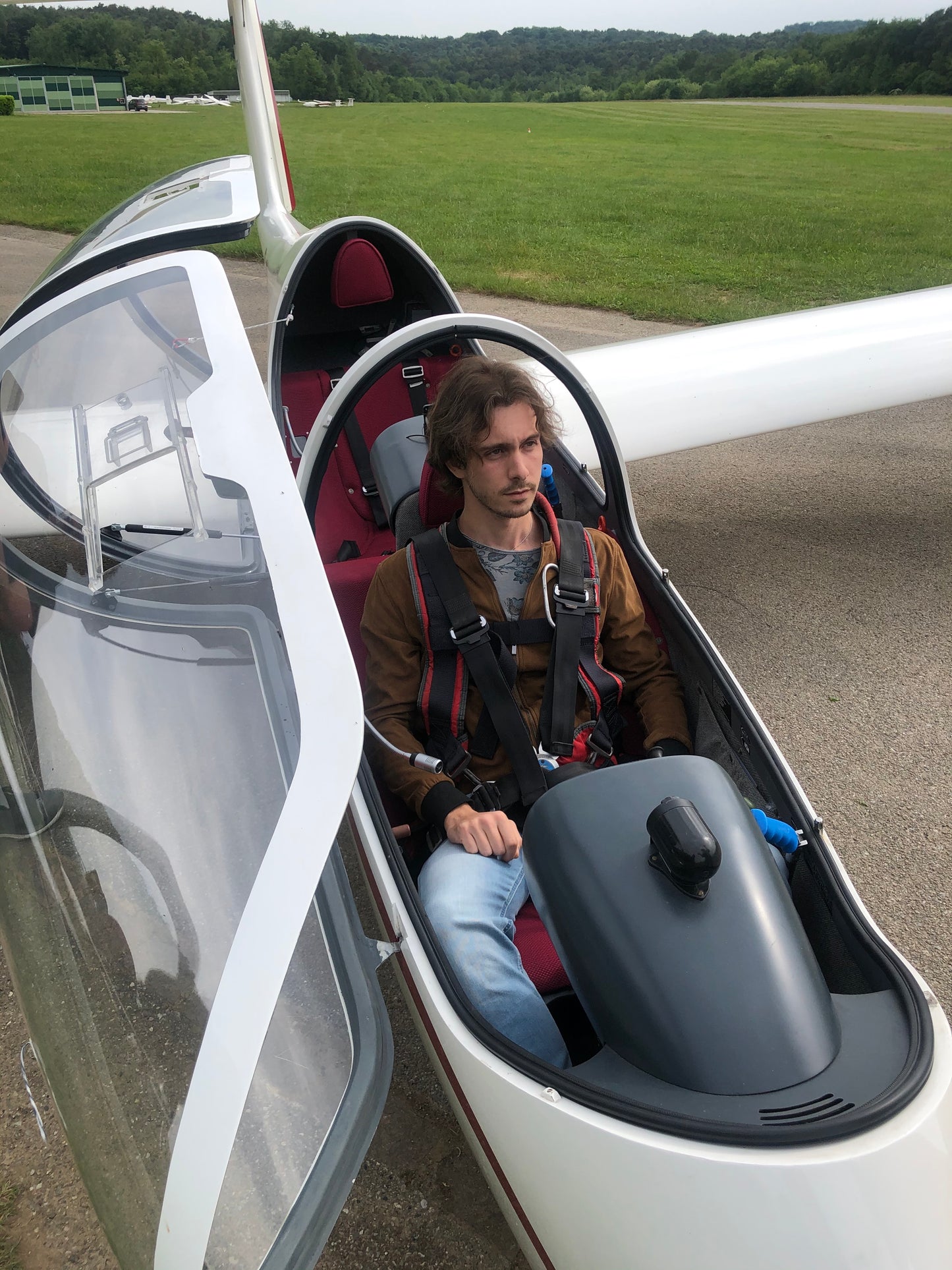 Glider flight 20 minutes